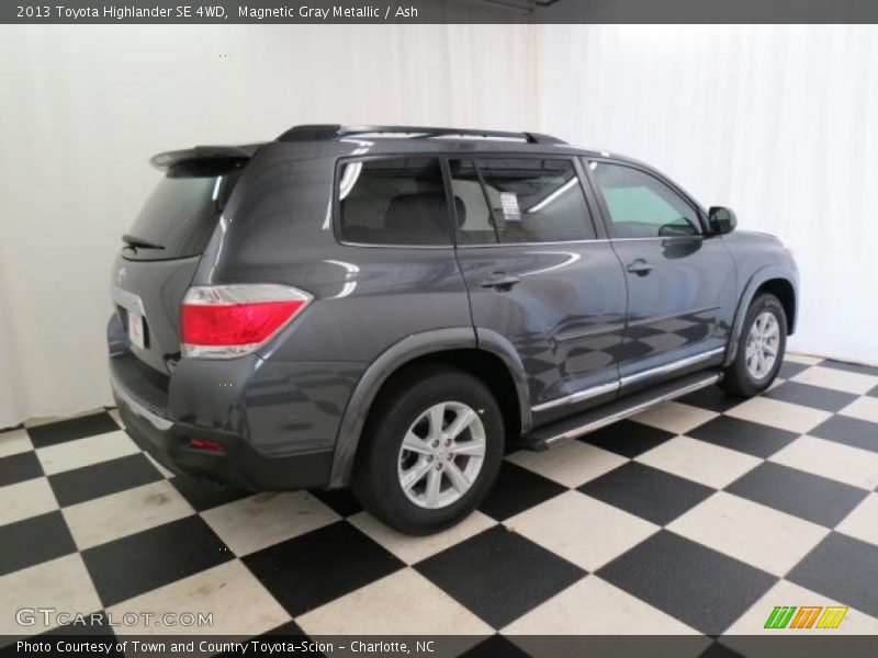 Magnetic Gray Metallic / Ash 2013 Toyota Highlander SE 4WD