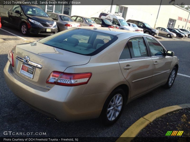 Sandy Beach Metallic / Bisque 2010 Toyota Camry XLE