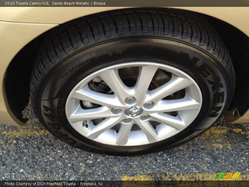 Sandy Beach Metallic / Bisque 2010 Toyota Camry XLE