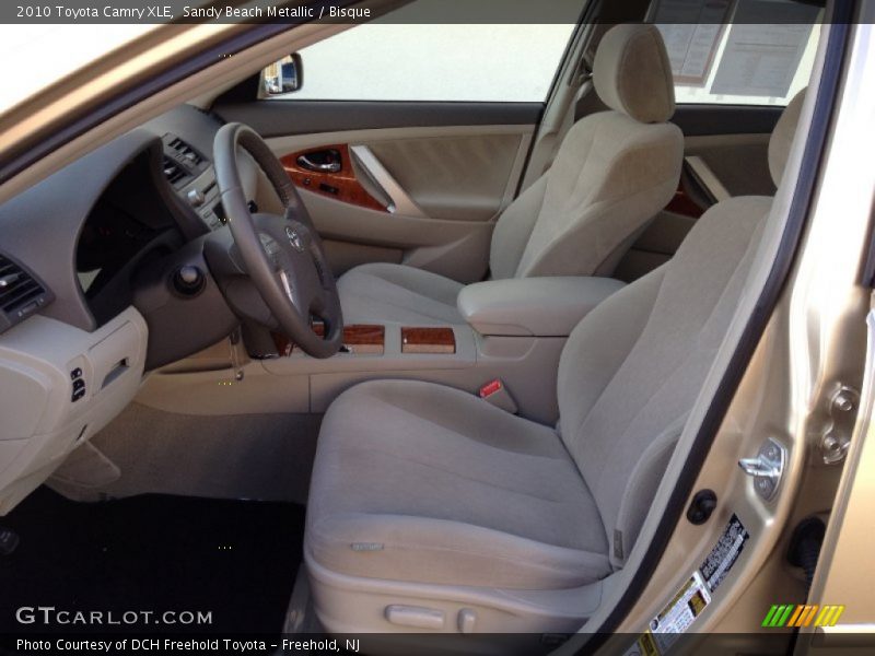 Sandy Beach Metallic / Bisque 2010 Toyota Camry XLE