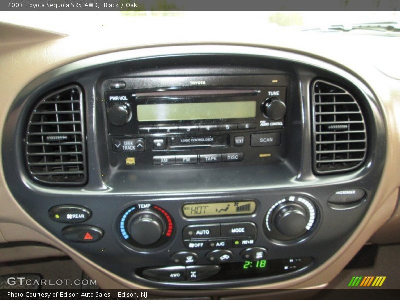 Black / Oak 2003 Toyota Sequoia SR5 4WD