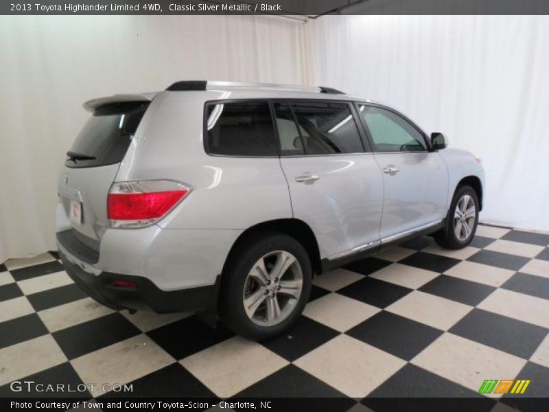 Classic Silver Metallic / Black 2013 Toyota Highlander Limited 4WD