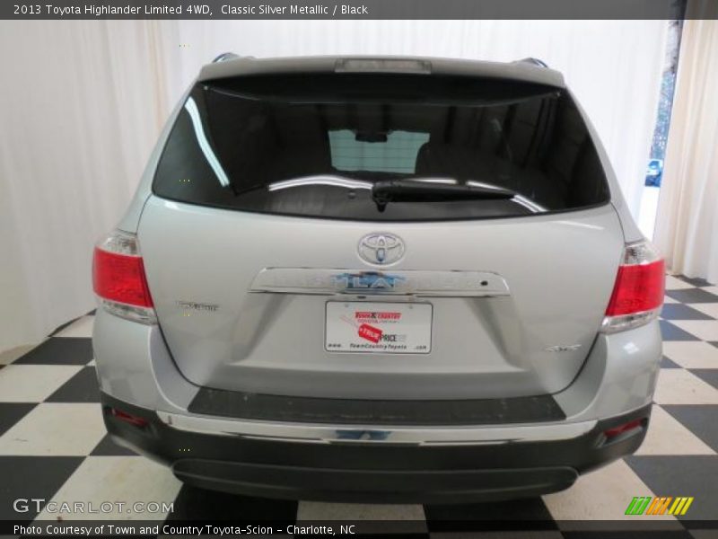 Classic Silver Metallic / Black 2013 Toyota Highlander Limited 4WD