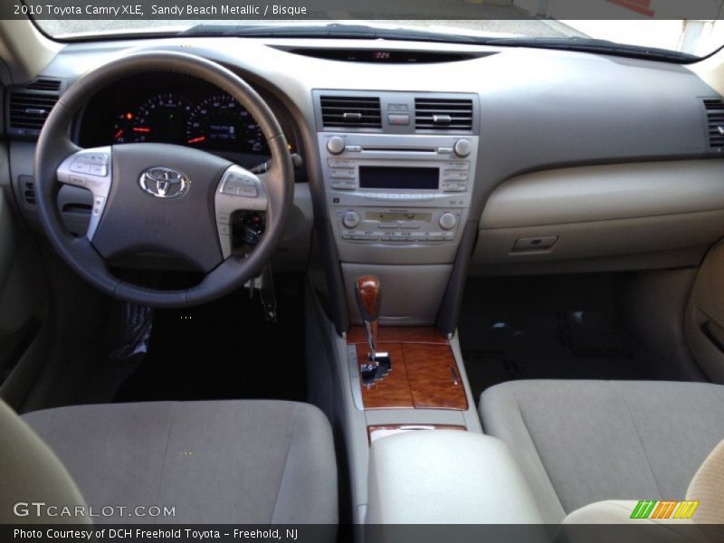Sandy Beach Metallic / Bisque 2010 Toyota Camry XLE