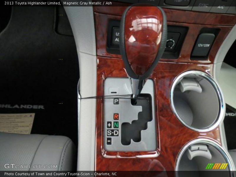 Magnetic Gray Metallic / Ash 2013 Toyota Highlander Limited