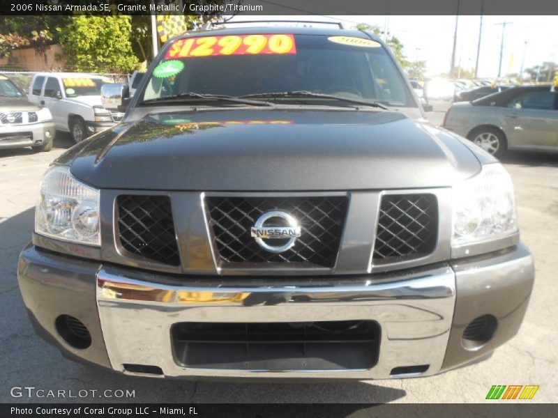 Granite Metallic / Graphite/Titanium 2006 Nissan Armada SE