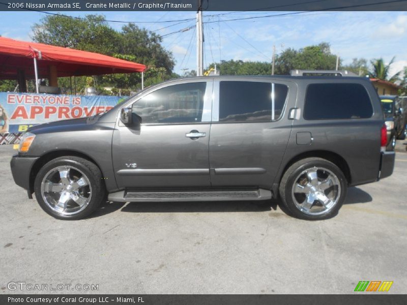Granite Metallic / Graphite/Titanium 2006 Nissan Armada SE