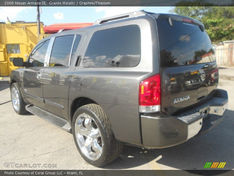 Granite Metallic / Graphite/Titanium 2006 Nissan Armada SE