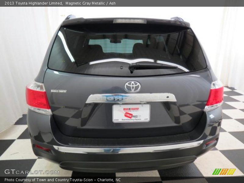 Magnetic Gray Metallic / Ash 2013 Toyota Highlander Limited