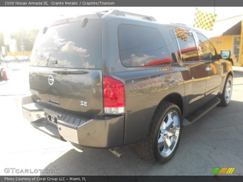 Granite Metallic / Graphite/Titanium 2006 Nissan Armada SE