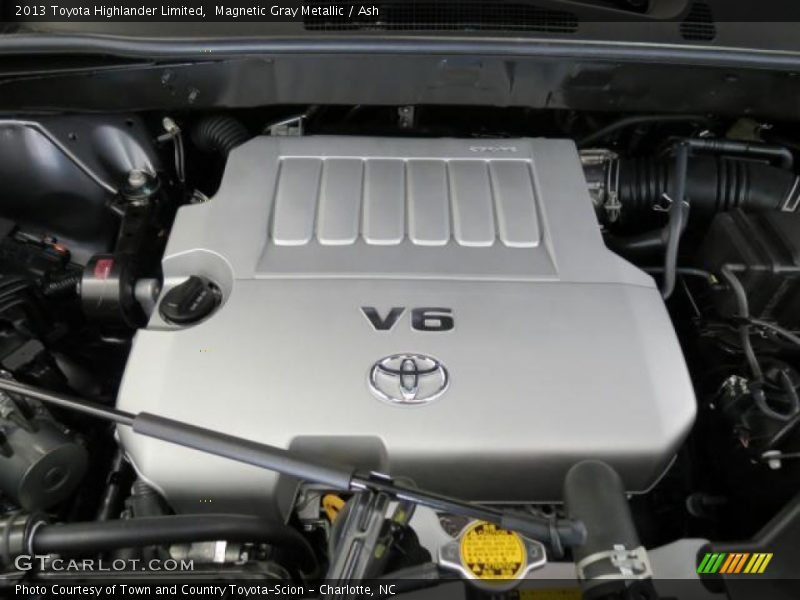 Magnetic Gray Metallic / Ash 2013 Toyota Highlander Limited