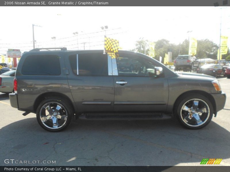 Granite Metallic / Graphite/Titanium 2006 Nissan Armada SE