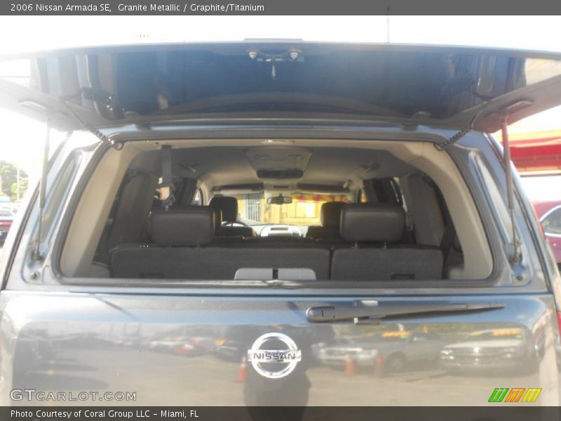 Granite Metallic / Graphite/Titanium 2006 Nissan Armada SE