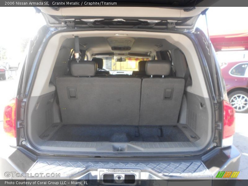 Granite Metallic / Graphite/Titanium 2006 Nissan Armada SE