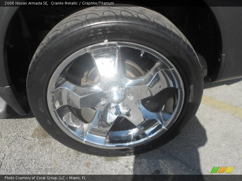 Granite Metallic / Graphite/Titanium 2006 Nissan Armada SE