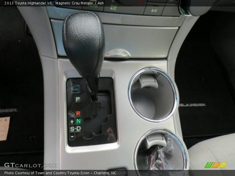 Magnetic Gray Metallic / Ash 2013 Toyota Highlander V6