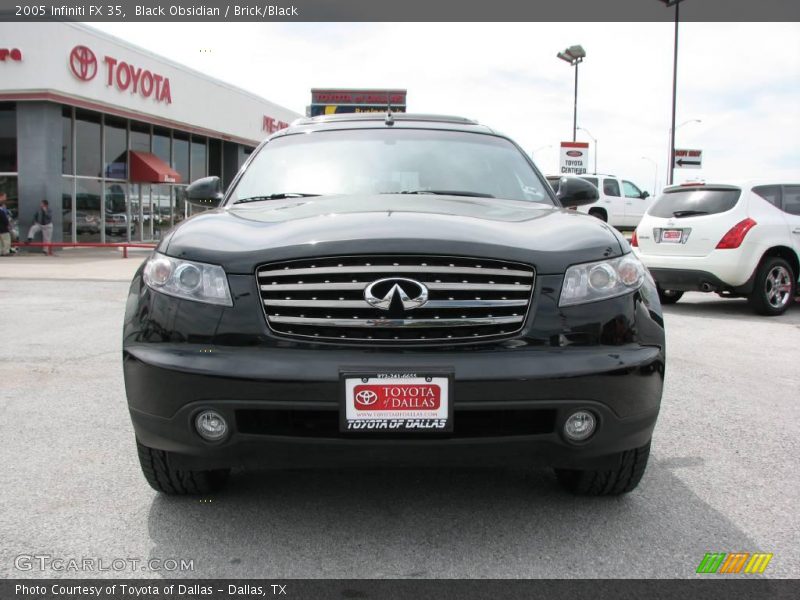 Black Obsidian / Brick/Black 2005 Infiniti FX 35