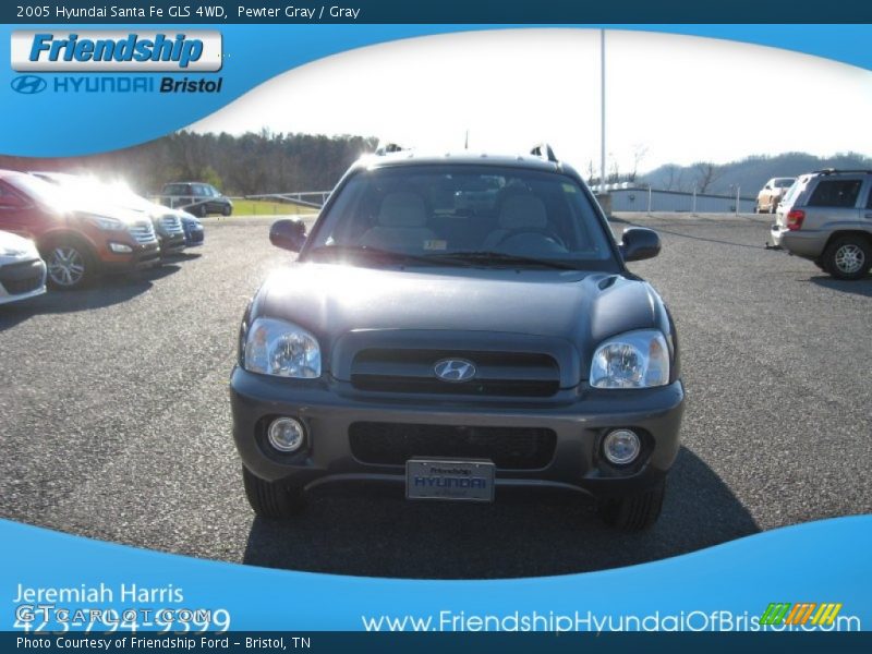 Pewter Gray / Gray 2005 Hyundai Santa Fe GLS 4WD