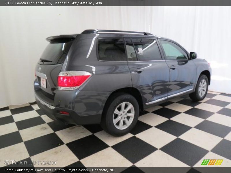 Magnetic Gray Metallic / Ash 2013 Toyota Highlander V6