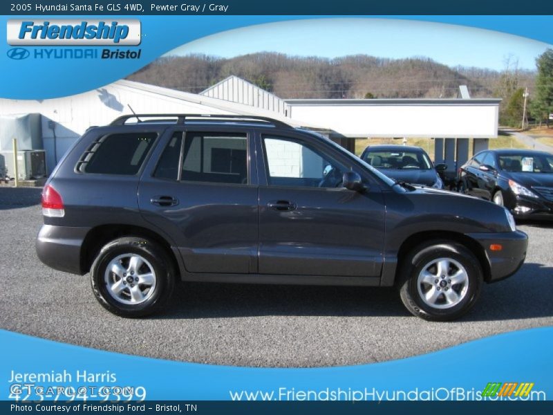 Pewter Gray / Gray 2005 Hyundai Santa Fe GLS 4WD
