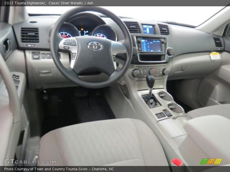 Classic Silver Metallic / Ash 2013 Toyota Highlander
