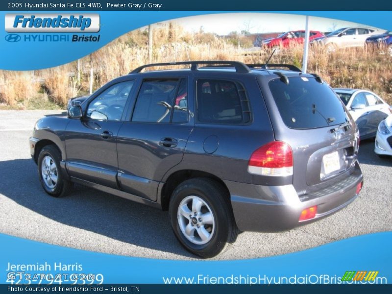 Pewter Gray / Gray 2005 Hyundai Santa Fe GLS 4WD