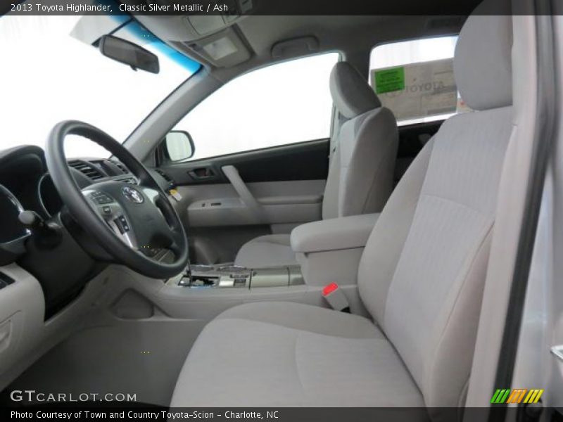 Classic Silver Metallic / Ash 2013 Toyota Highlander