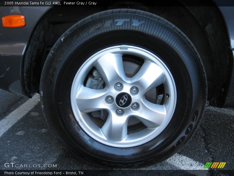 Pewter Gray / Gray 2005 Hyundai Santa Fe GLS 4WD