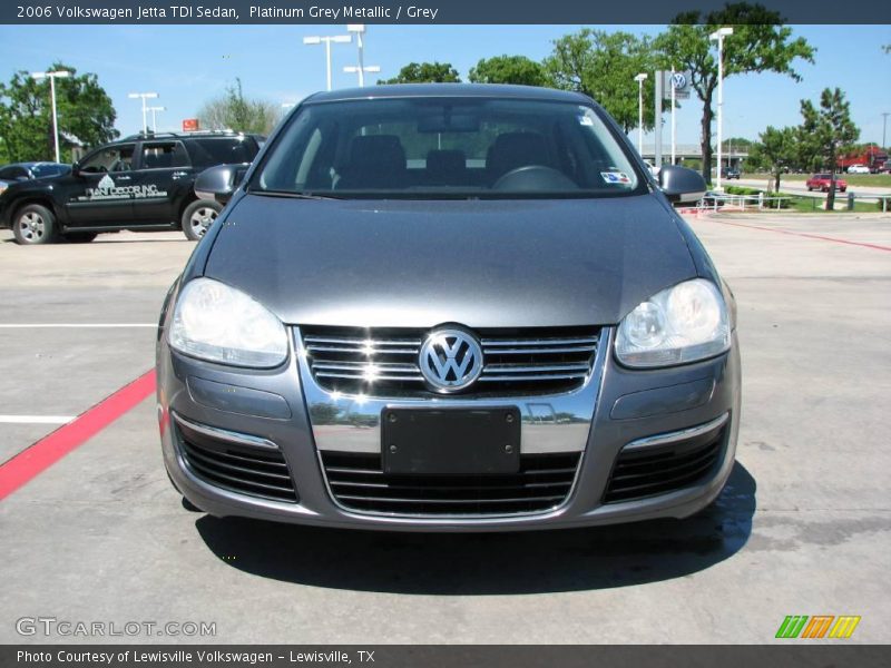 Platinum Grey Metallic / Grey 2006 Volkswagen Jetta TDI Sedan