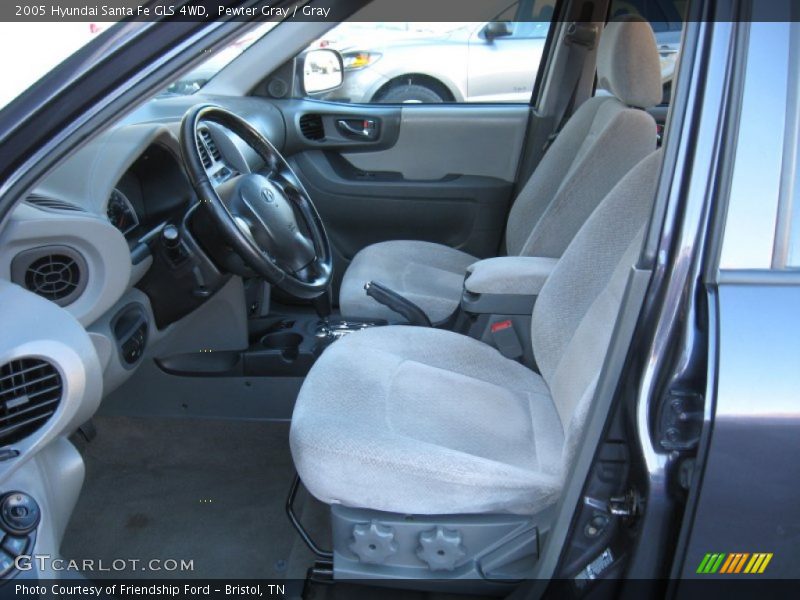 Pewter Gray / Gray 2005 Hyundai Santa Fe GLS 4WD