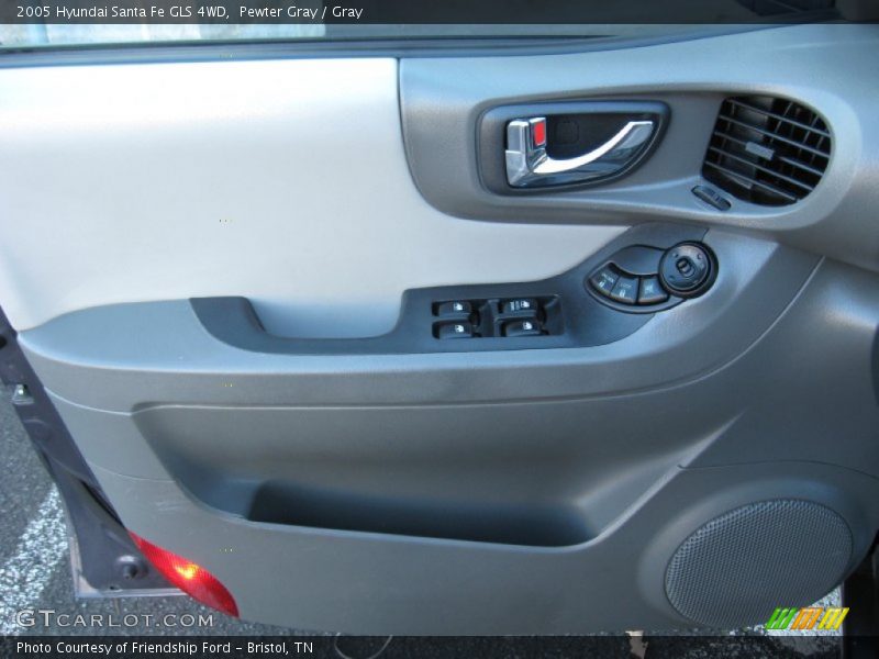 Pewter Gray / Gray 2005 Hyundai Santa Fe GLS 4WD
