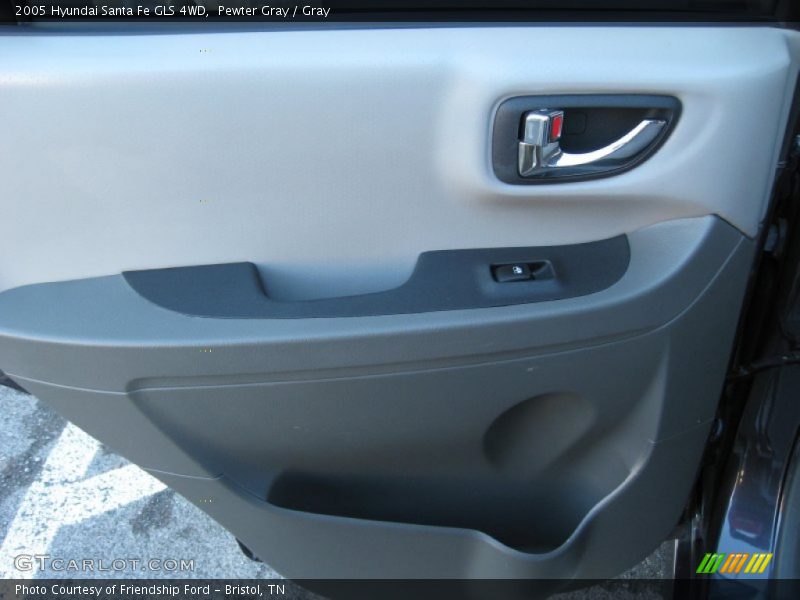 Pewter Gray / Gray 2005 Hyundai Santa Fe GLS 4WD