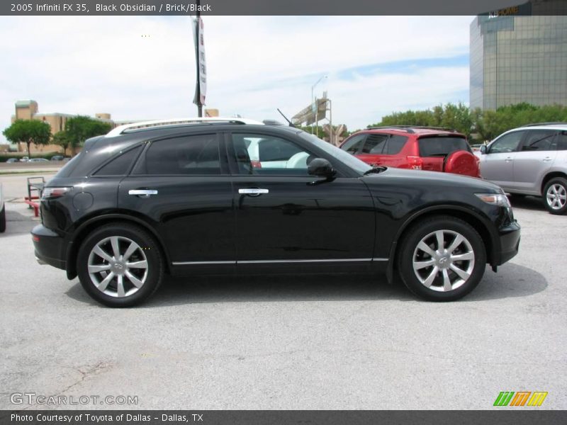 Black Obsidian / Brick/Black 2005 Infiniti FX 35