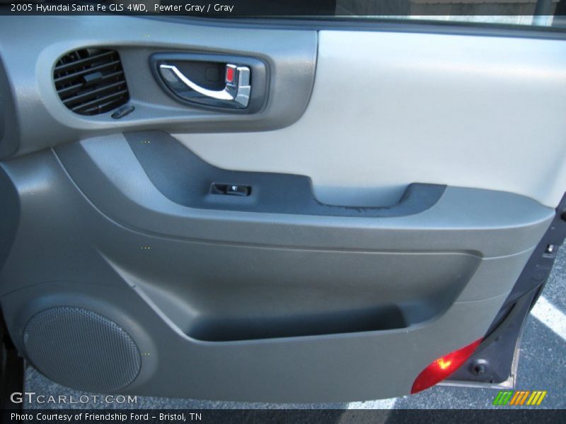 Pewter Gray / Gray 2005 Hyundai Santa Fe GLS 4WD
