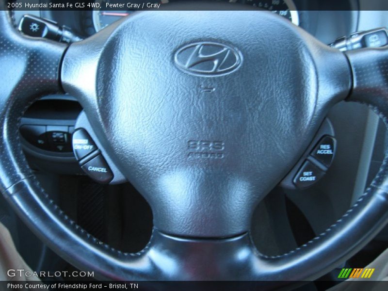 Pewter Gray / Gray 2005 Hyundai Santa Fe GLS 4WD