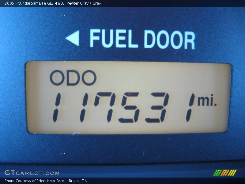 Pewter Gray / Gray 2005 Hyundai Santa Fe GLS 4WD