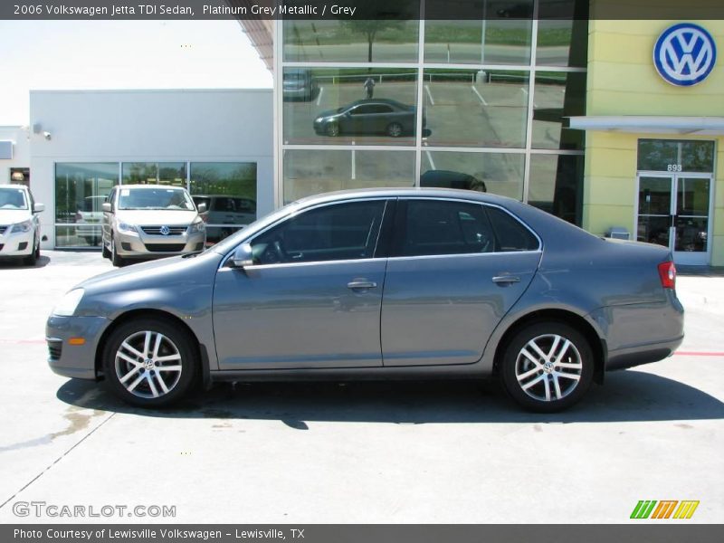 Platinum Grey Metallic / Grey 2006 Volkswagen Jetta TDI Sedan