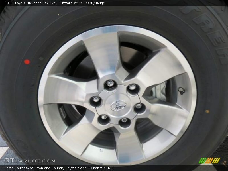 Blizzard White Pearl / Beige 2013 Toyota 4Runner SR5 4x4