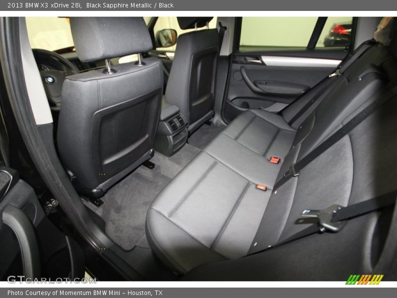 Black Sapphire Metallic / Black 2013 BMW X3 xDrive 28i