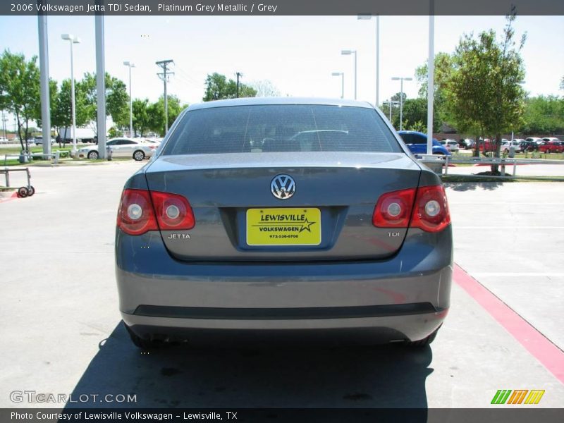 Platinum Grey Metallic / Grey 2006 Volkswagen Jetta TDI Sedan