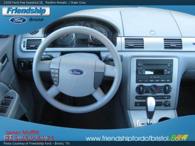 Redfire Metallic / Shale Grey 2006 Ford Five Hundred SE