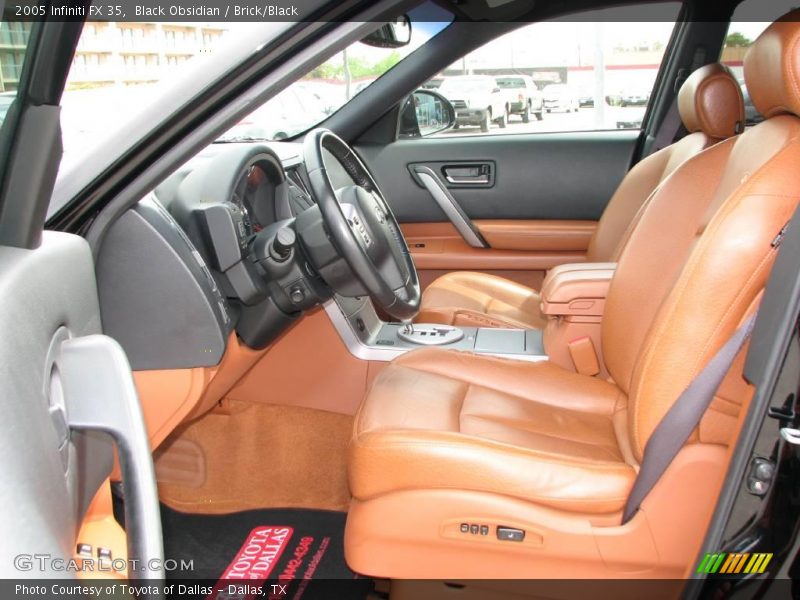 Black Obsidian / Brick/Black 2005 Infiniti FX 35