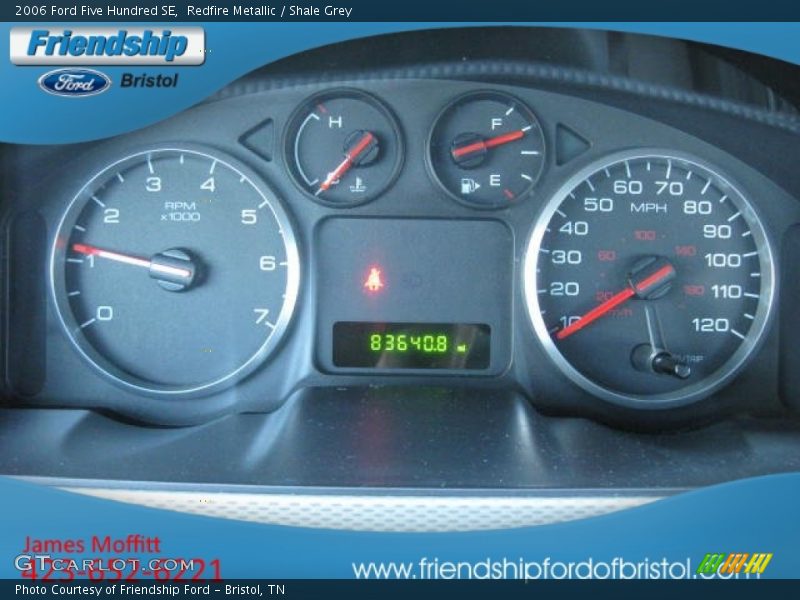 Redfire Metallic / Shale Grey 2006 Ford Five Hundred SE
