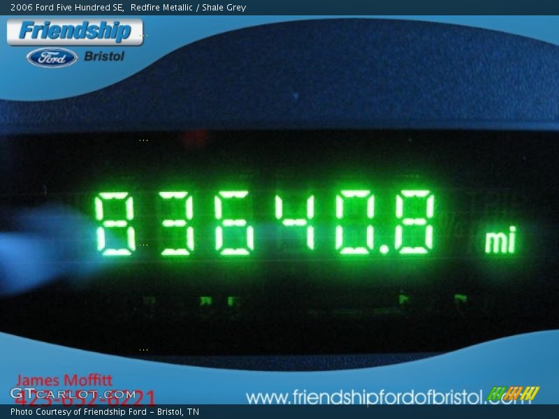 Redfire Metallic / Shale Grey 2006 Ford Five Hundred SE