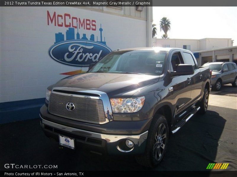 Magnetic Gray Metallic / Graphite 2012 Toyota Tundra Texas Edition CrewMax 4x4