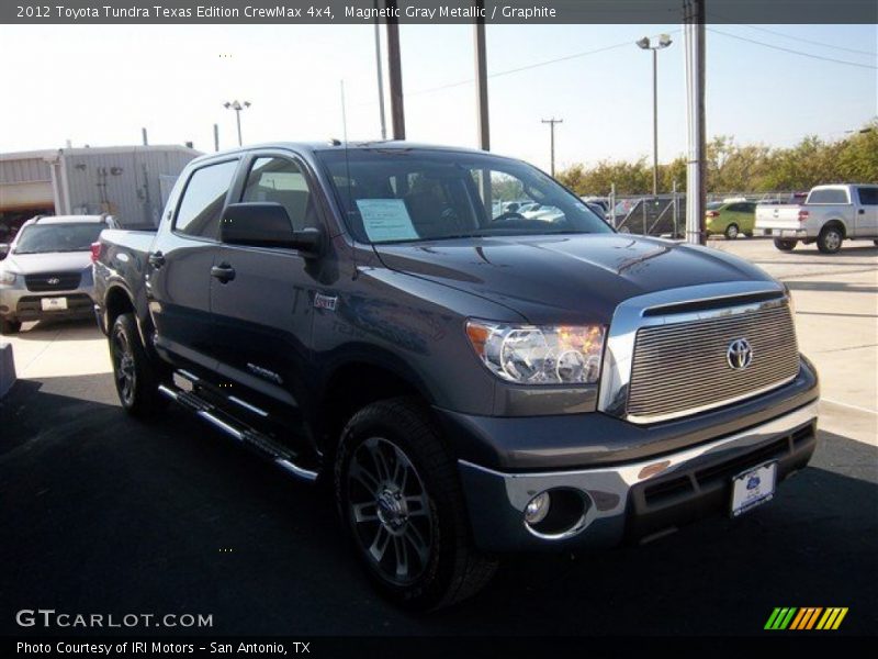 Magnetic Gray Metallic / Graphite 2012 Toyota Tundra Texas Edition CrewMax 4x4