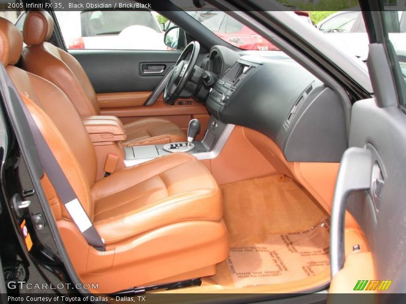 Black Obsidian / Brick/Black 2005 Infiniti FX 35