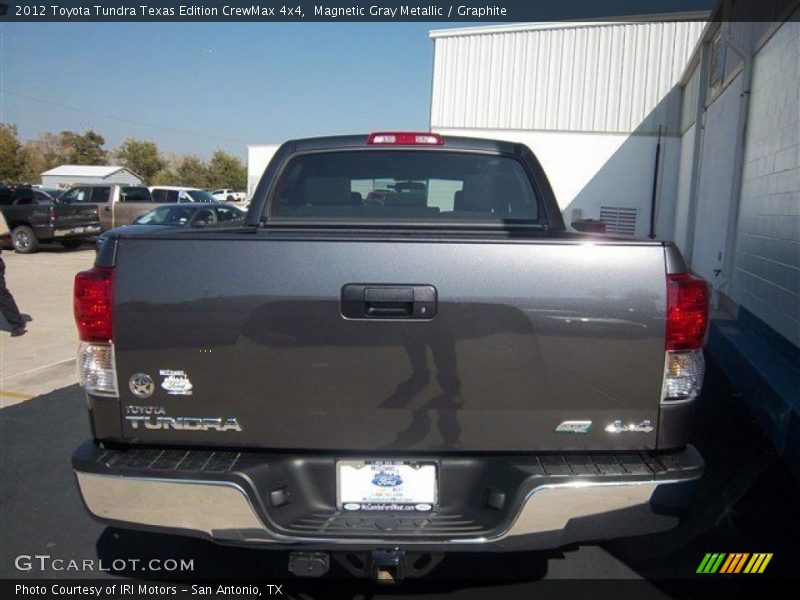 Magnetic Gray Metallic / Graphite 2012 Toyota Tundra Texas Edition CrewMax 4x4