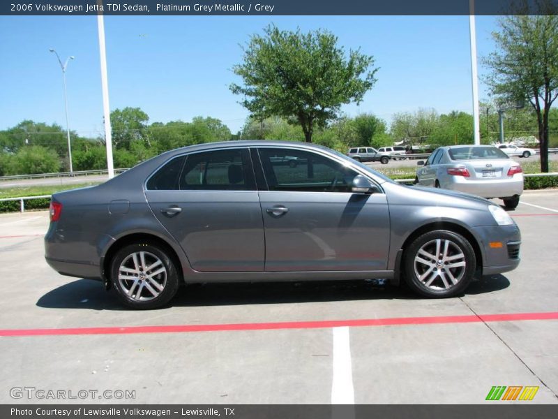Platinum Grey Metallic / Grey 2006 Volkswagen Jetta TDI Sedan