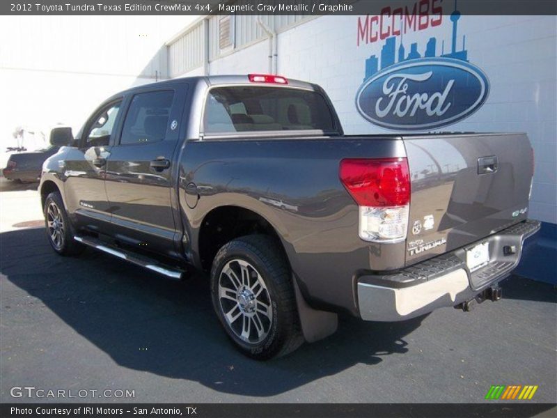 Magnetic Gray Metallic / Graphite 2012 Toyota Tundra Texas Edition CrewMax 4x4